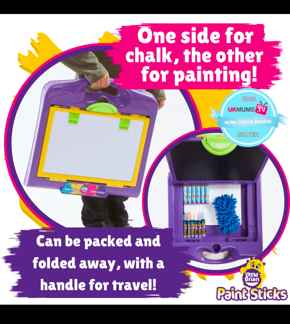 Little Brian 2 in 1 mess free art station