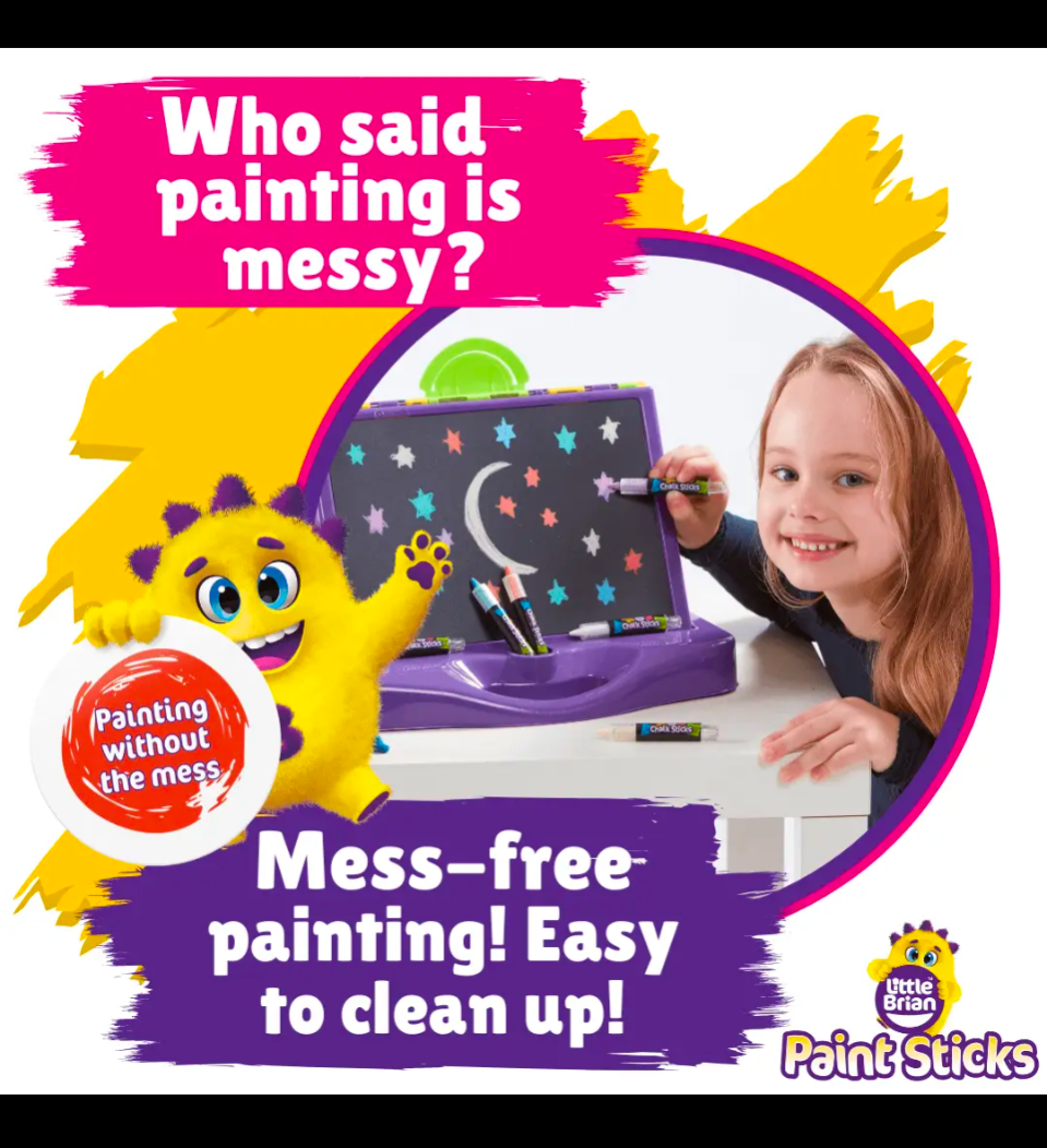 Little Brian 2 in 1 mess free art station
