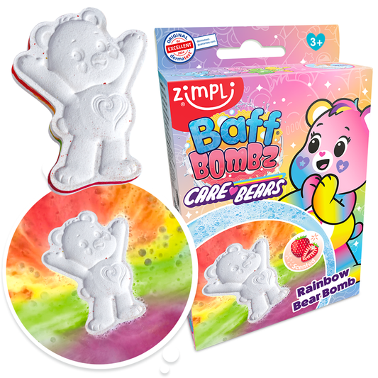 Zimpli care Bears special effects bath bomb bath toy
