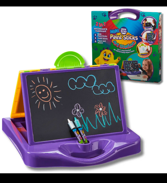 Little Brian 2 in 1 mess free art station
