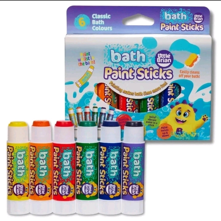 Little Brian bath paint sticks
